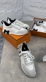 HERMES BOUCING - WHITE & DEEP BLUE - Image 2