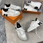 HERMES BOUCING - WHITE & DEEP BLUE