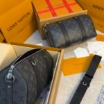 LOUIS VUITTON - SAC CITY KEEPALL GRAPHITE