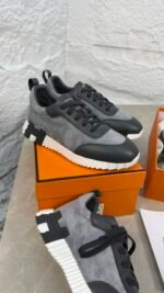 HERMES - BOUCING FULL DAIM GREY - Image 4