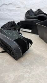 NIKE Travis Scott x Air Jordan 1 Low - Black Phantom - Image 2