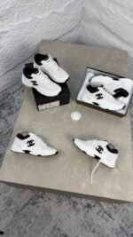 CHANEL MESH SUEDE - WHITE