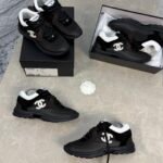 CHANEL MESH SUEDE - BLACK