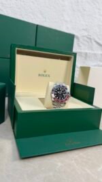 VSF Pepsi - 904L ACIER Bleu & Rouge Lunette Bracelet Jubilé - 3285 V3 - Image 2