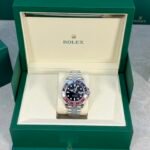 VSF Pepsi - 904L ACIER Bleu & Rouge Lunette Bracelet Jubilé - 3285 V3