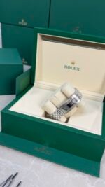 VSF Batgirl - 904L ACIER Bleu & Noir Lunette Bracelet Jubilé - 3285 V3 - Image 6