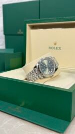 VSF Datejust Minth Green - 904L ACIER - Lunette Bracelet Jubilé - 32325 72PR - Image 2