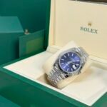 VSF Datejust Bleu Vif - 904L ACIER - Lunette Bracelet Jubilé - 32325 72PR