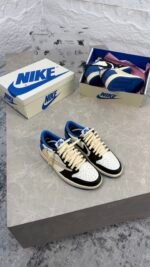 NIKE Travis Scott x Air Jordan 1 Low - Scott x Fragment - Image 4